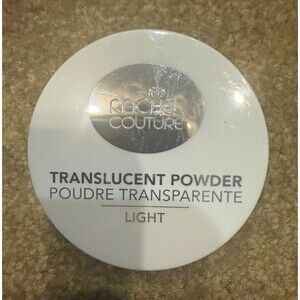 Rachel Couture Translucent Powder Light Pressed Matte Sheer Vegan 0.28oz NEW
